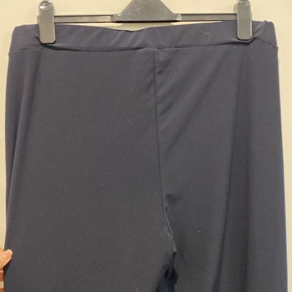 Laura Plus Blue Relax Fit Pull-on Wide Leg Pant Size 1x - Picture 8 of 12